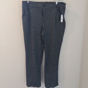 Women's tweed straight trouser